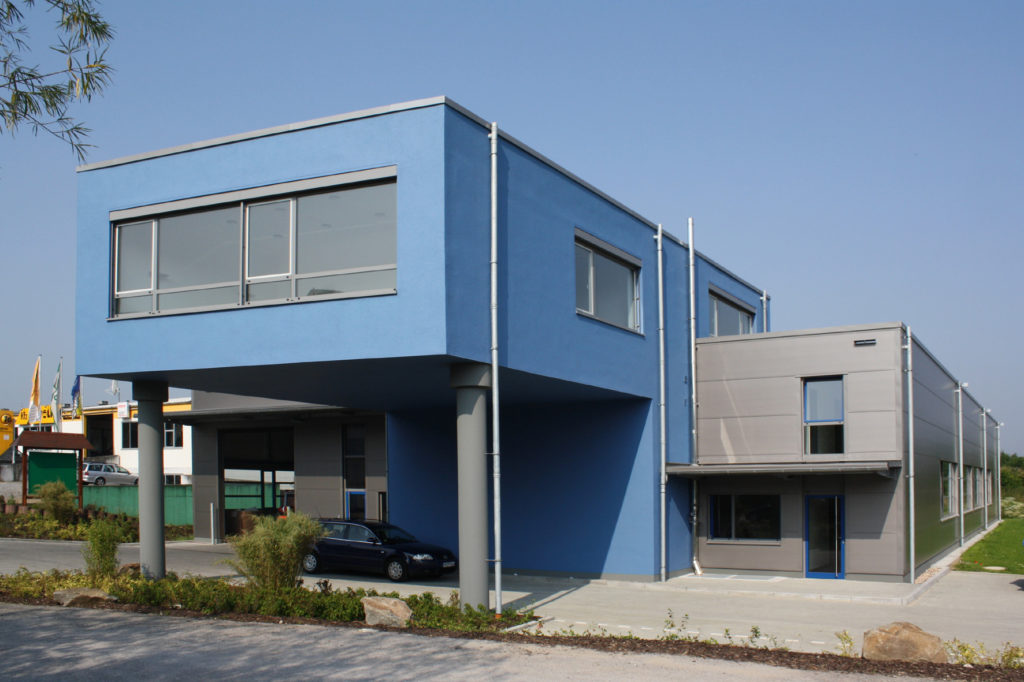 Neubau Halle Miguss 1