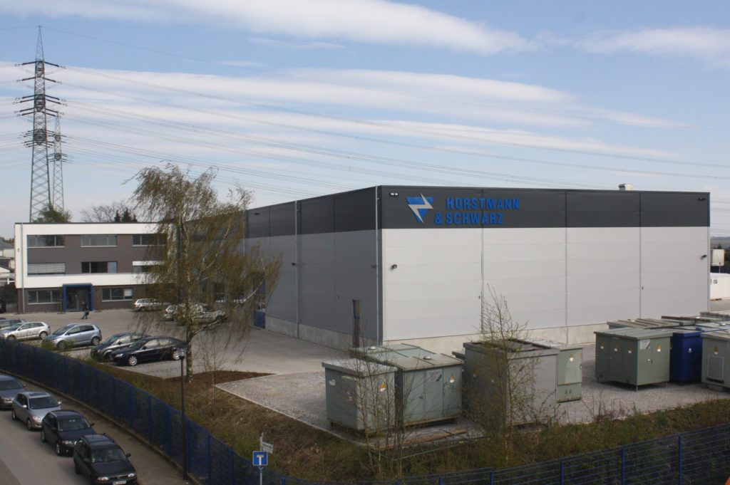 Neubau Halle Horstmann & Schwarz 1